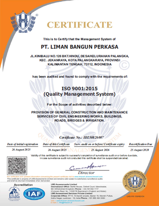 Sertifikat ISO 9001:2015